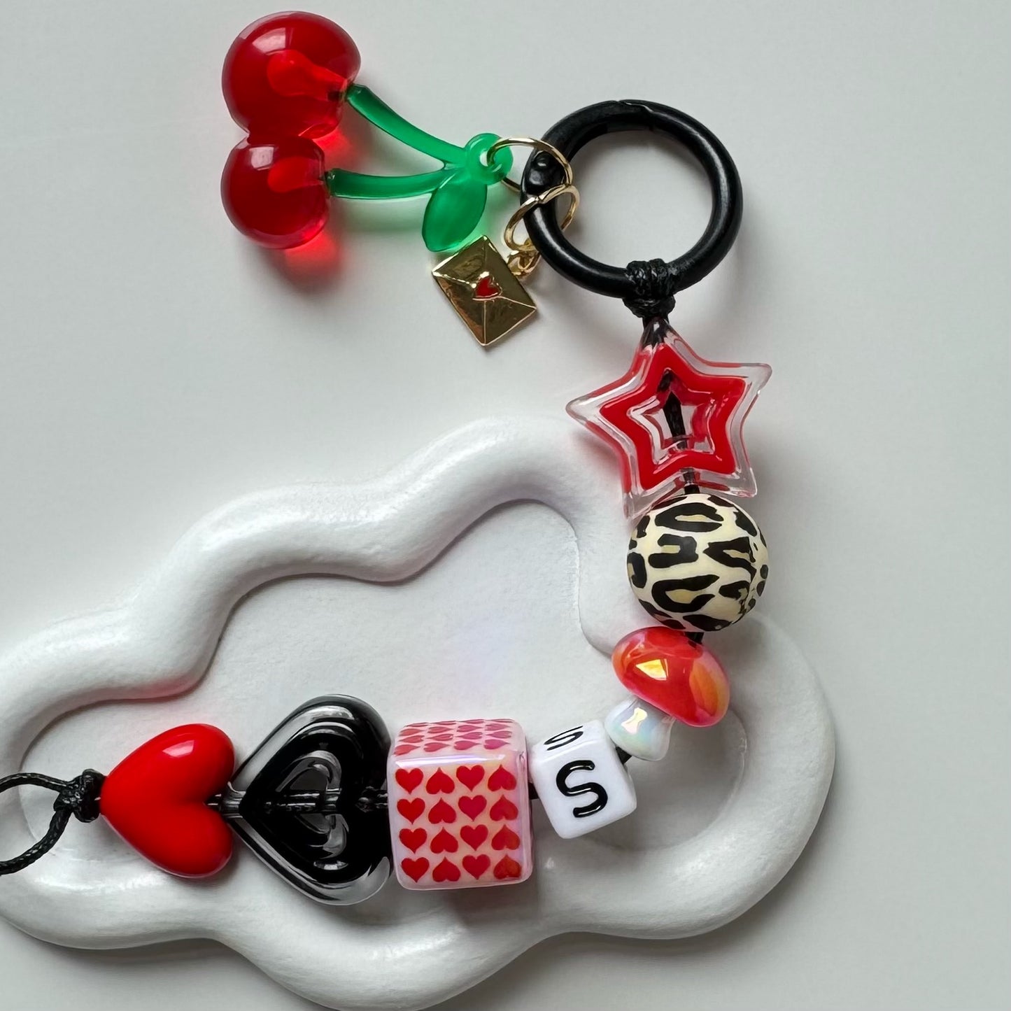 Cherry Orbit Keyring