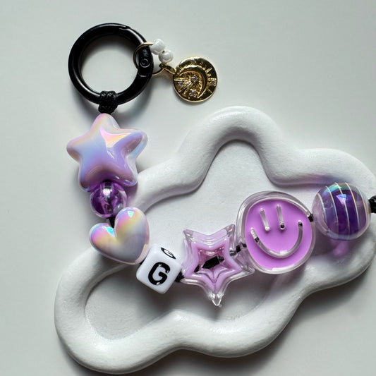Lavender Moon Keyring